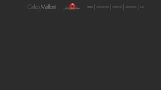 Tela do site "Celso Mellani / Mellani Fotografias"