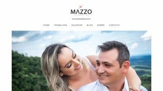 Tela do site "Valdir Mazzo Junior"